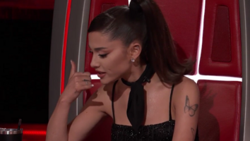 'The Voice': Ariana Grande Breaks Out Her Spot-On Celine Dion Impression